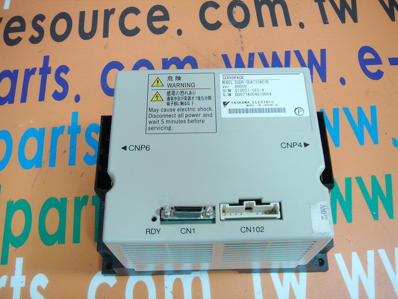 YASKAWA SERVOPACK SGDR-SDA710A01B - PLC DCS SERVO Control MOTOR